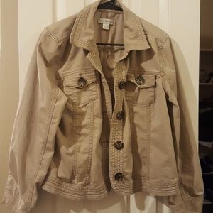 Adorable Khaki Colored Jacket